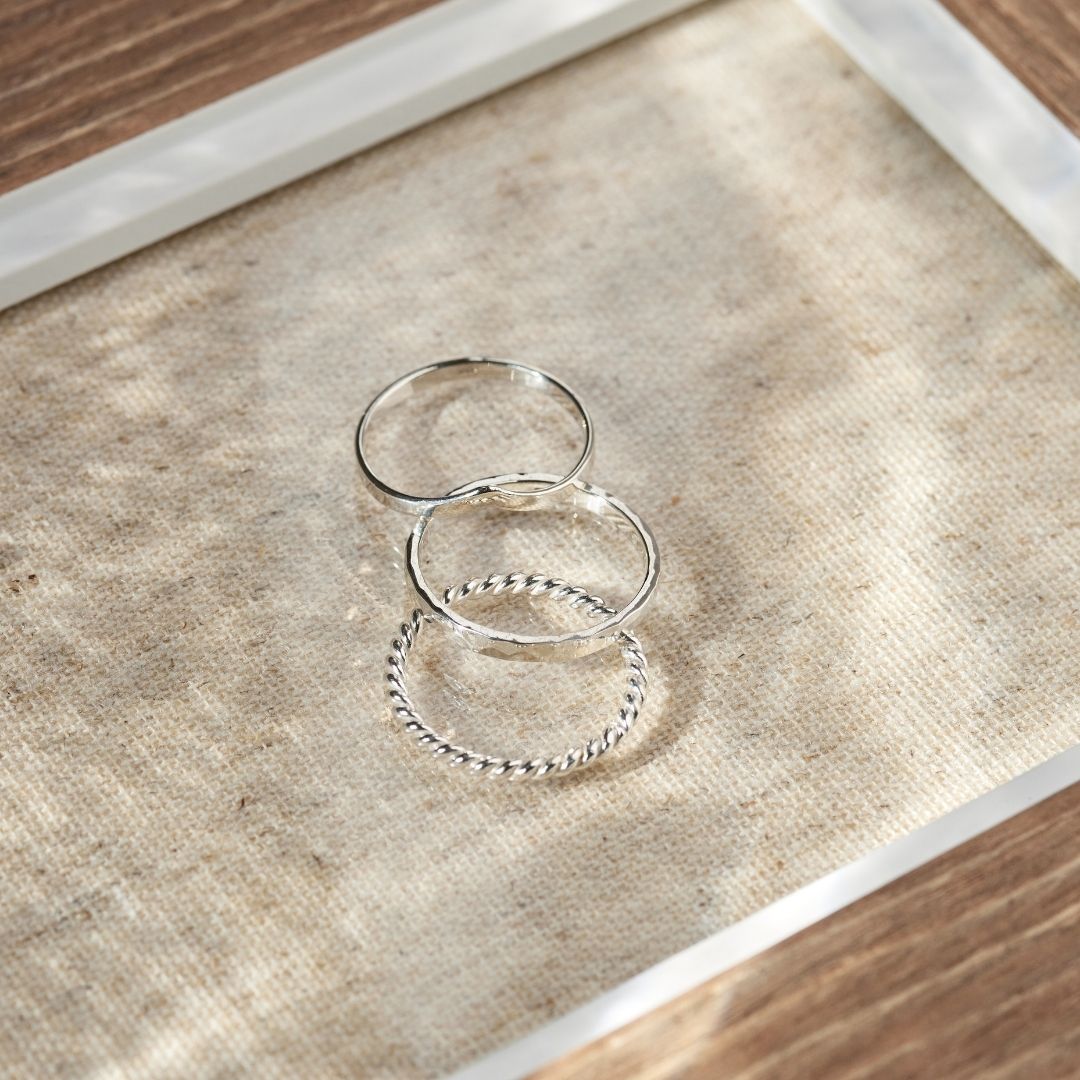 Twist Ring Silber