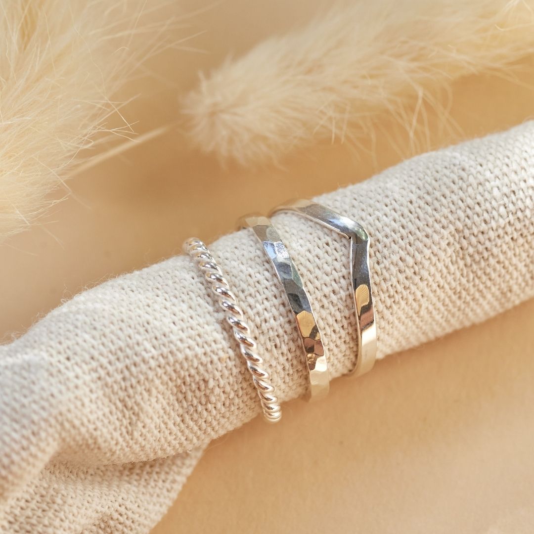 Twist Ring Silber