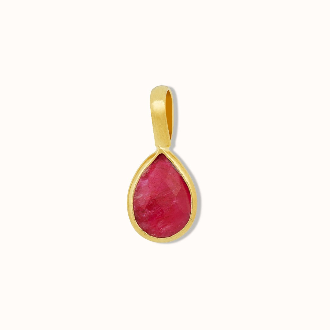 Widder Rubin Charm Golden - Spirit of Liebs