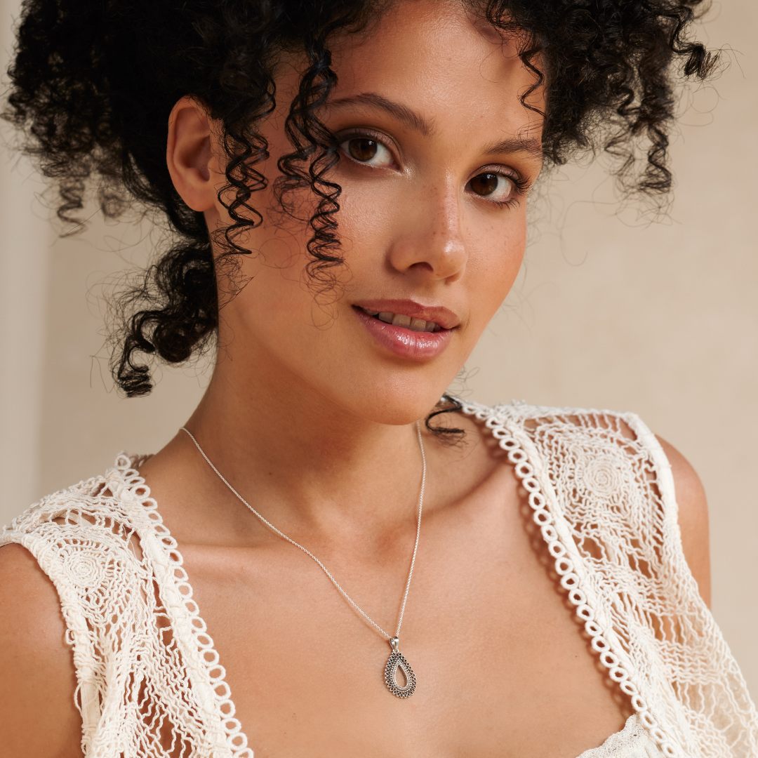 Yasmin Charm Silber