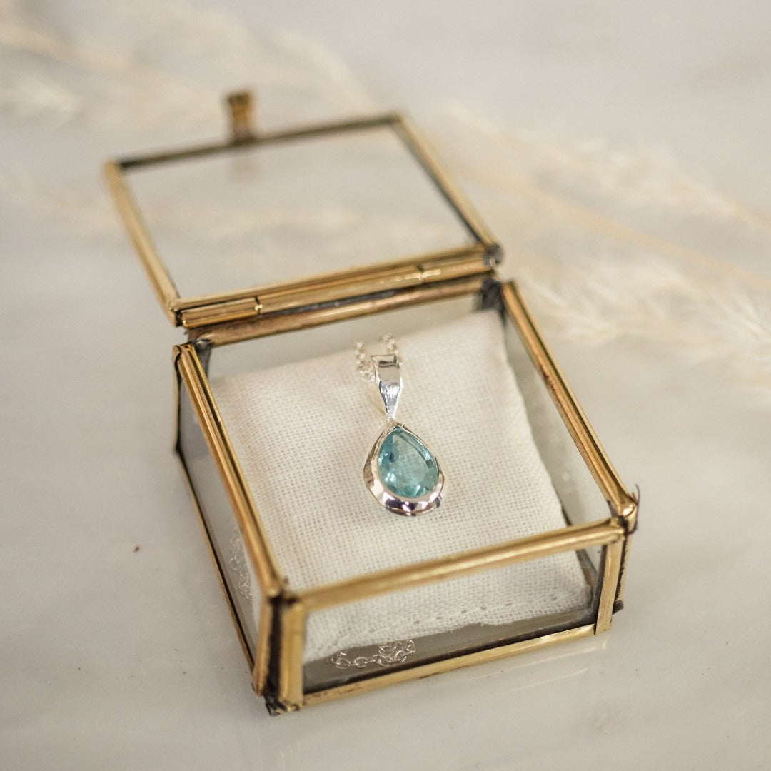 Agua Topas Charm Silber - Spirit of Liebs