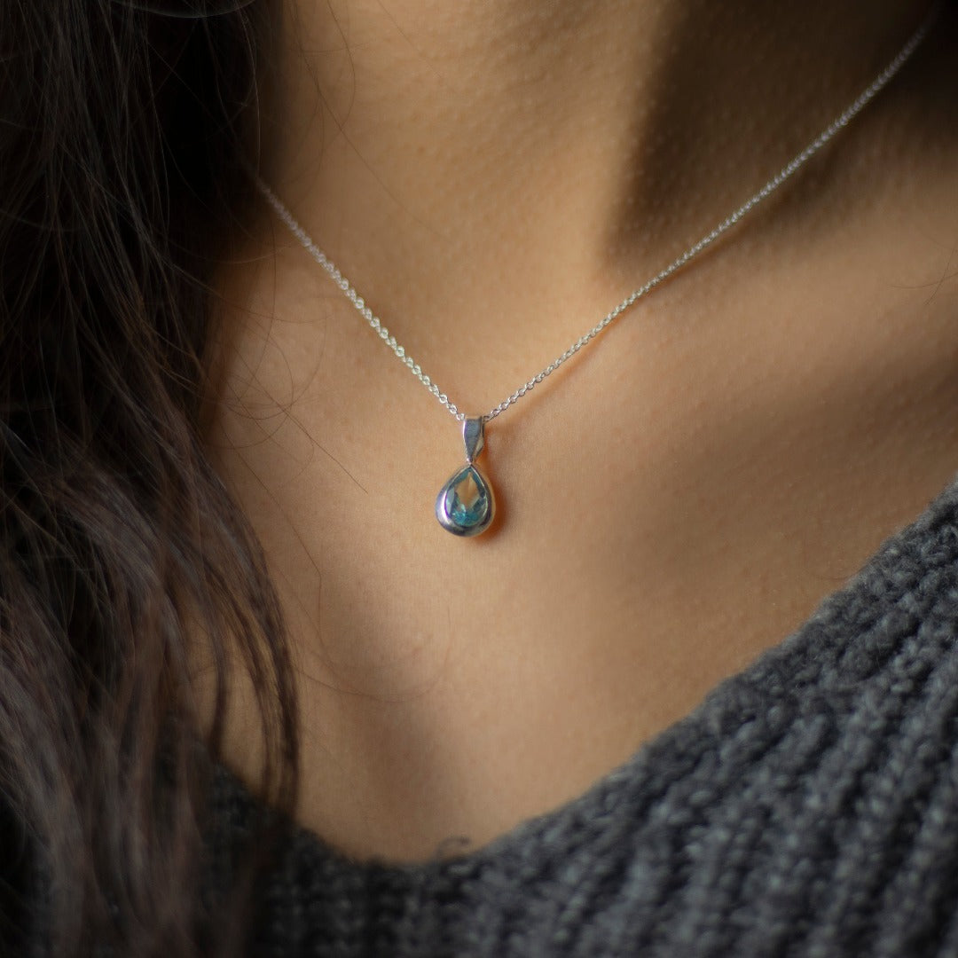 Agua Topas Charm Silber - Spirit of Liebs