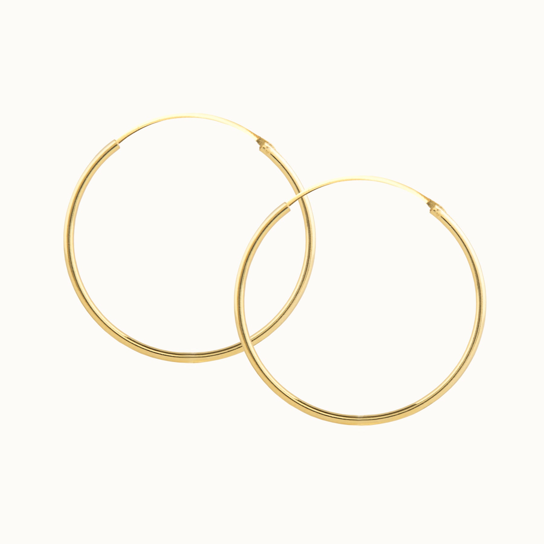 Large Hoops Golden - Spirit of Liebs