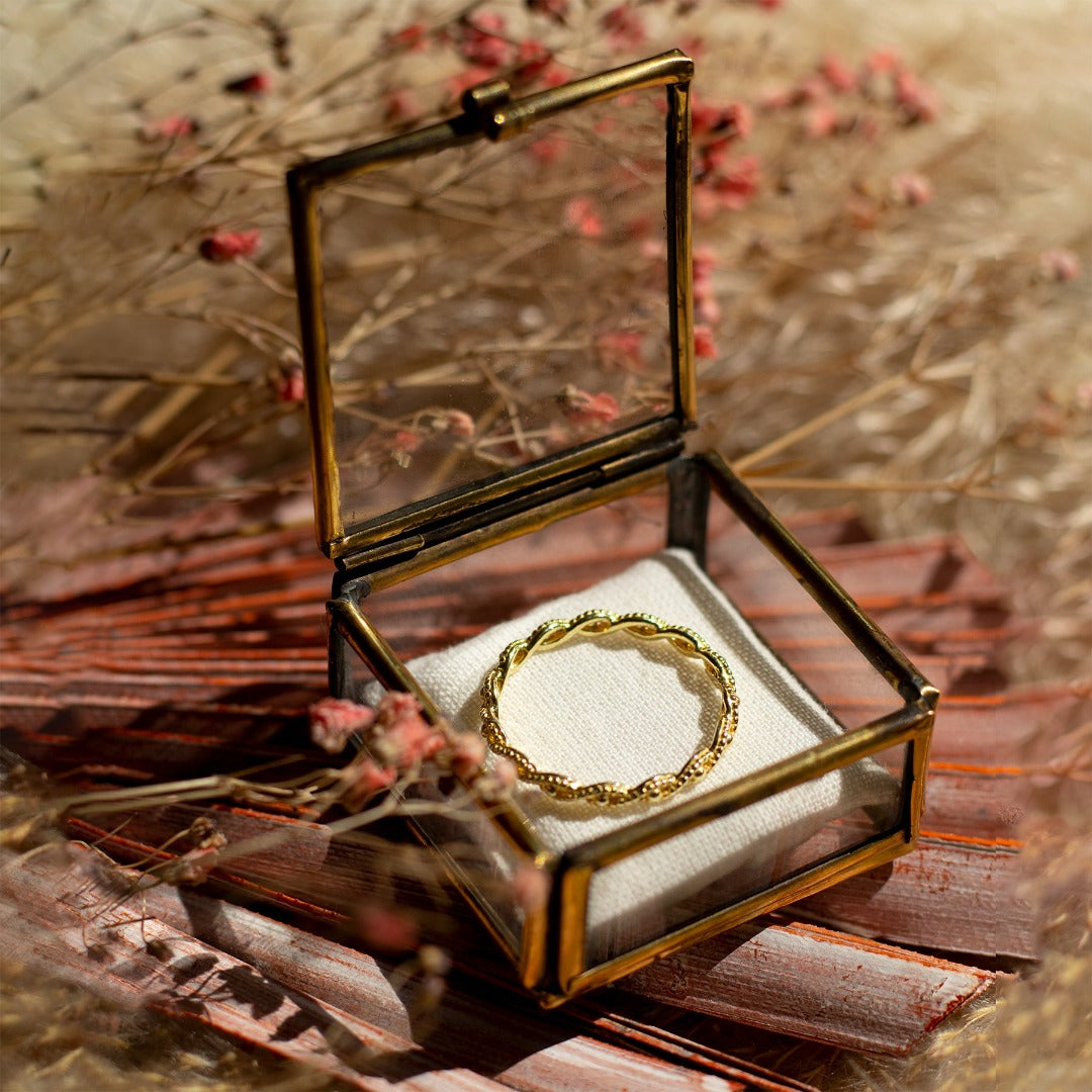 Cleo Ring Golden - Spirit of Liebs