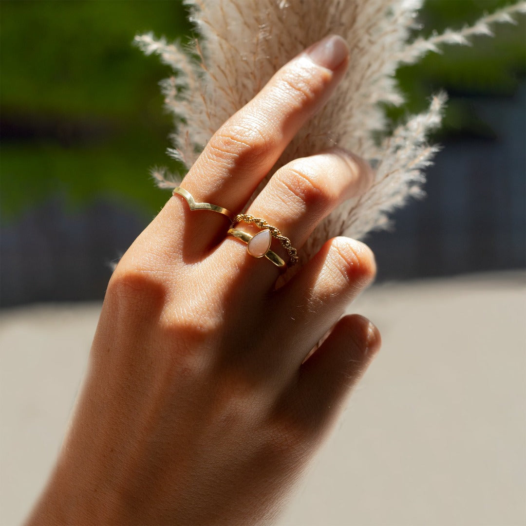 Cleo Ring Golden - Spirit of Liebs