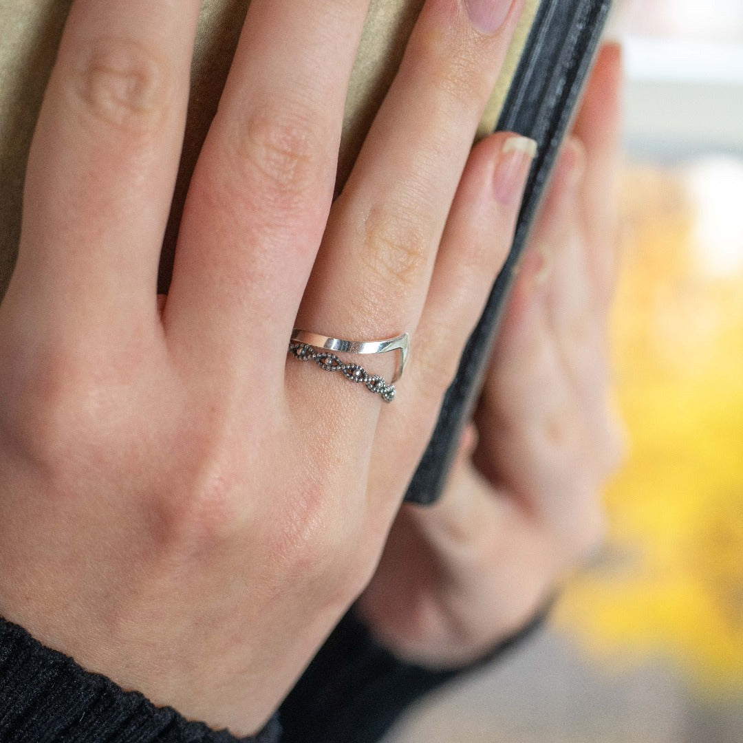 Cleo Ring Silber - Spirit of Liebs