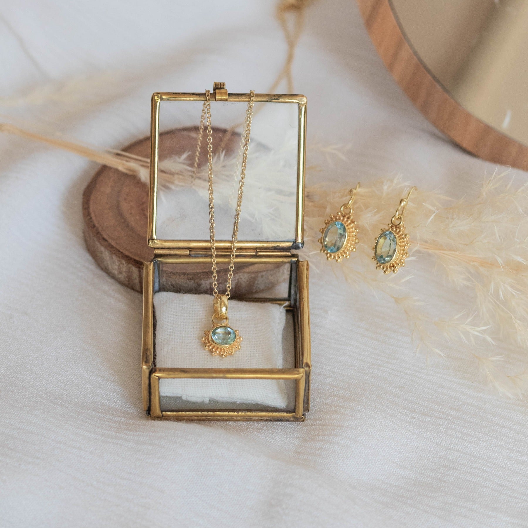 Indische Sonne Topas Charm Golden - Spirit of Liebs