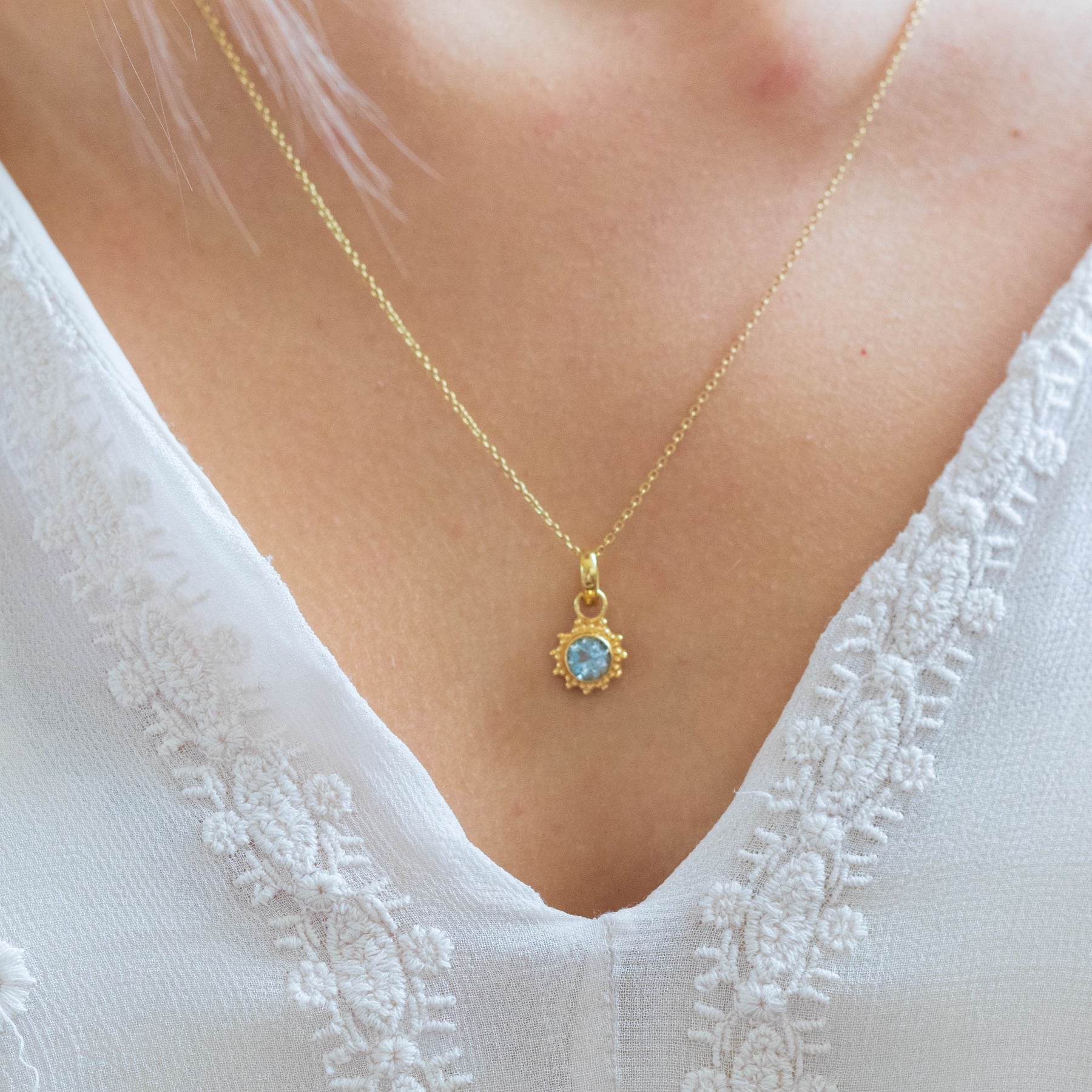 Indische Sonne Topas Charm Golden - Spirit of Liebs