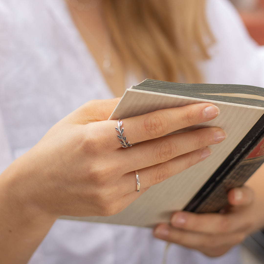 Laurel Ring Silber - Spirit of Liebs