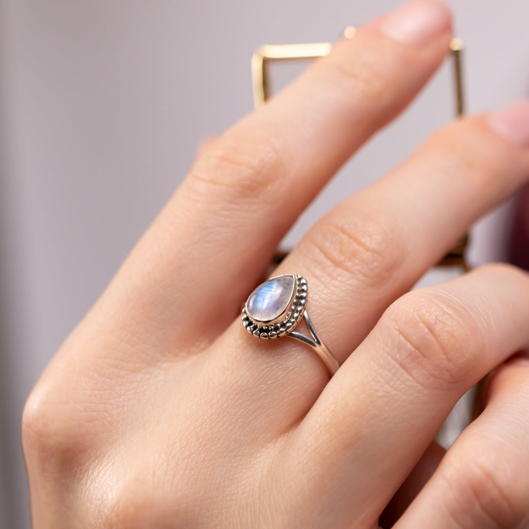 Maris Mondstein Ring Silber - Spirit of Liebs