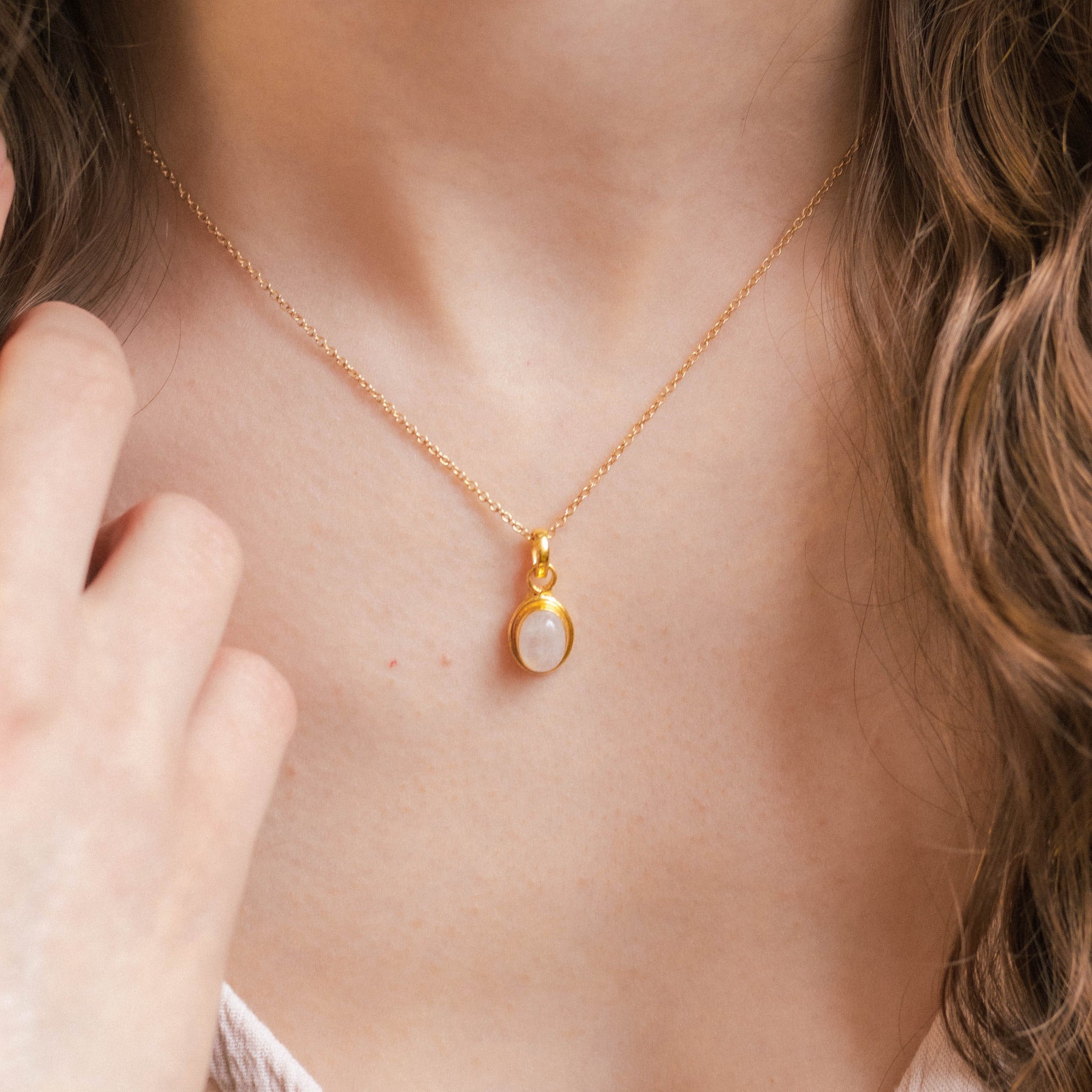 Nimbus Mondstein Charm Golden - Spirit of Liebs