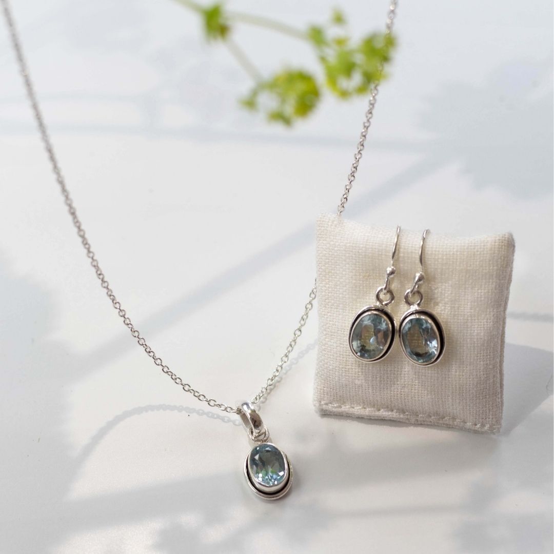 Nimbus Topas Charm Silber - Spirit of Liebs