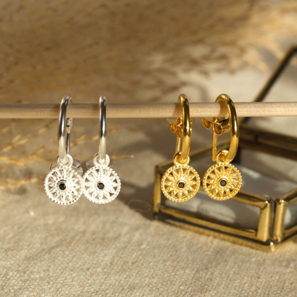 Elara Spinell Hoops Golden
