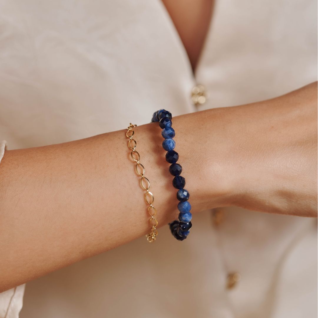 DETERMINATION Sodalith Armband