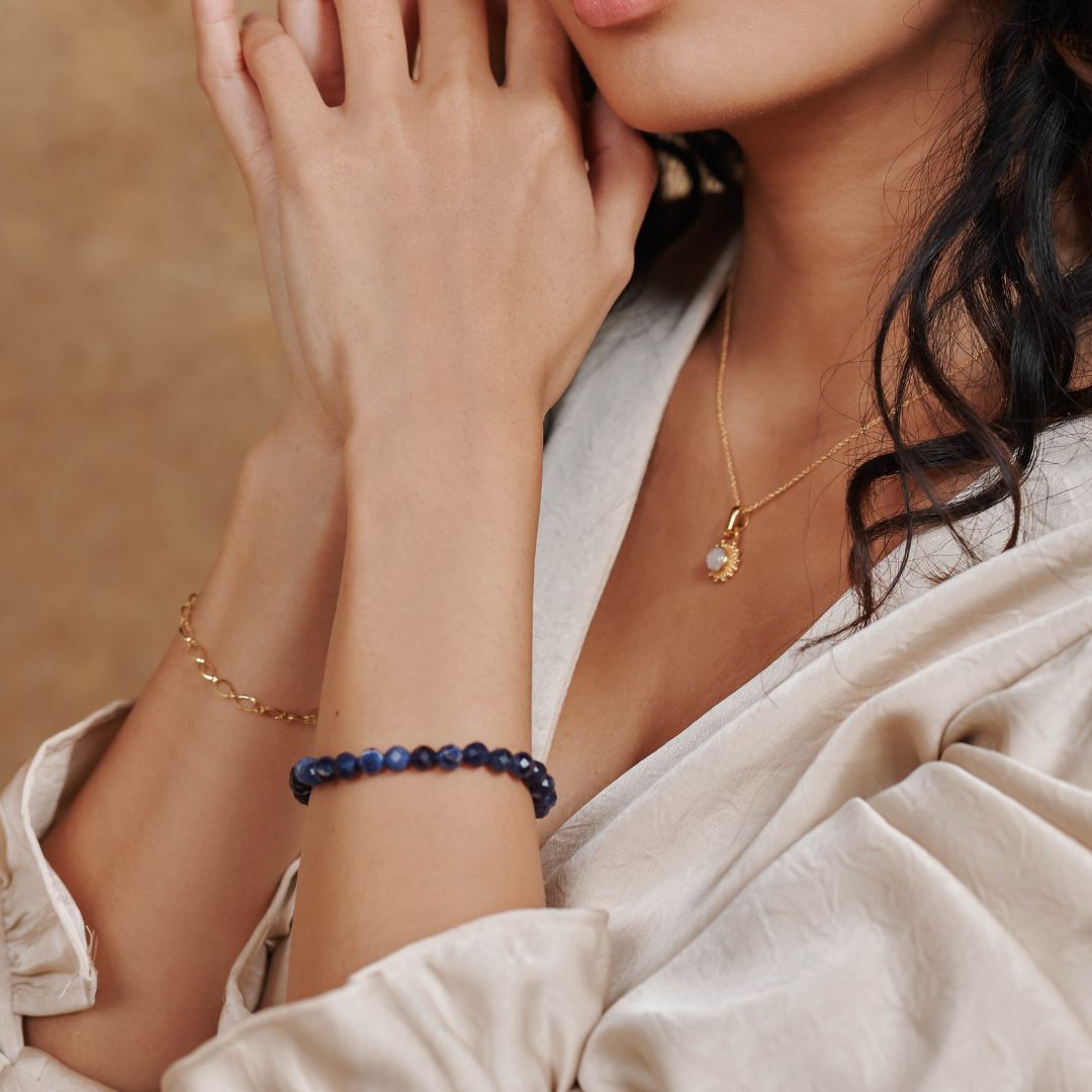 DETERMINATION Sodalith Armband