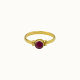 Dios Rubin Ring Golden