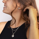 Lebensblume Layering Silber Set