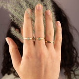 Una Amazonit Ring Golden