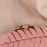 Una Peach-Mondstein Ring Golden