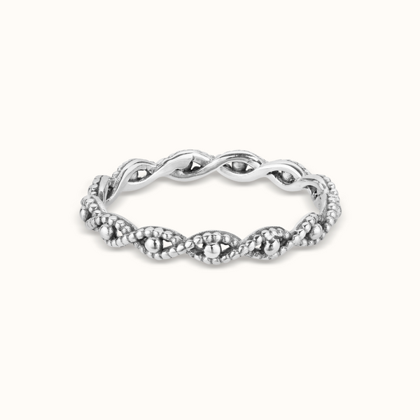 Cleo Ring Silber
