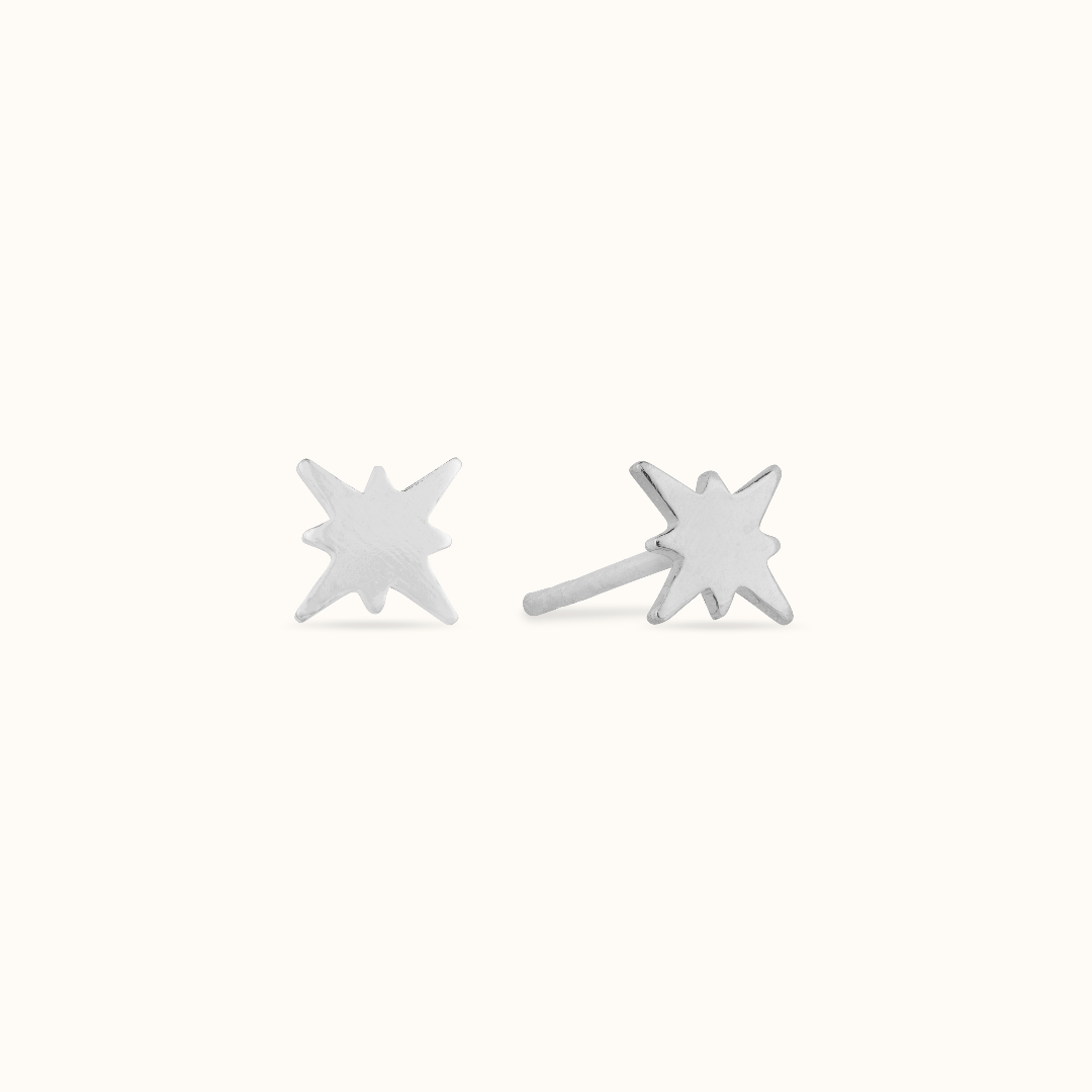 Polaris Ohrstecker Silber - Spirit of Liebs