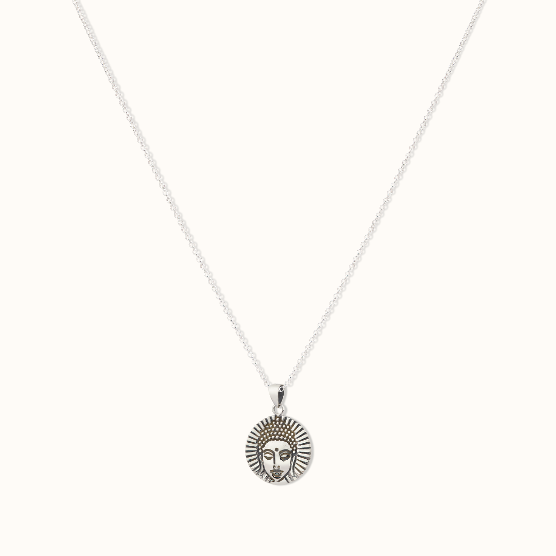 Buddha Charm Silber - Spirit of Liebs