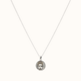 Buddha Charm Silber