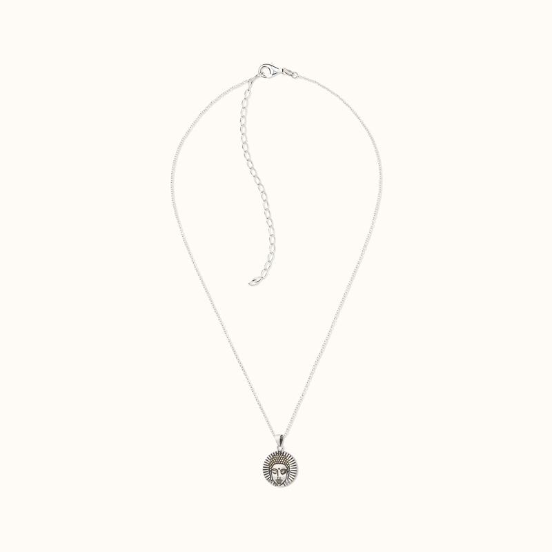 Buddha Charm Silber