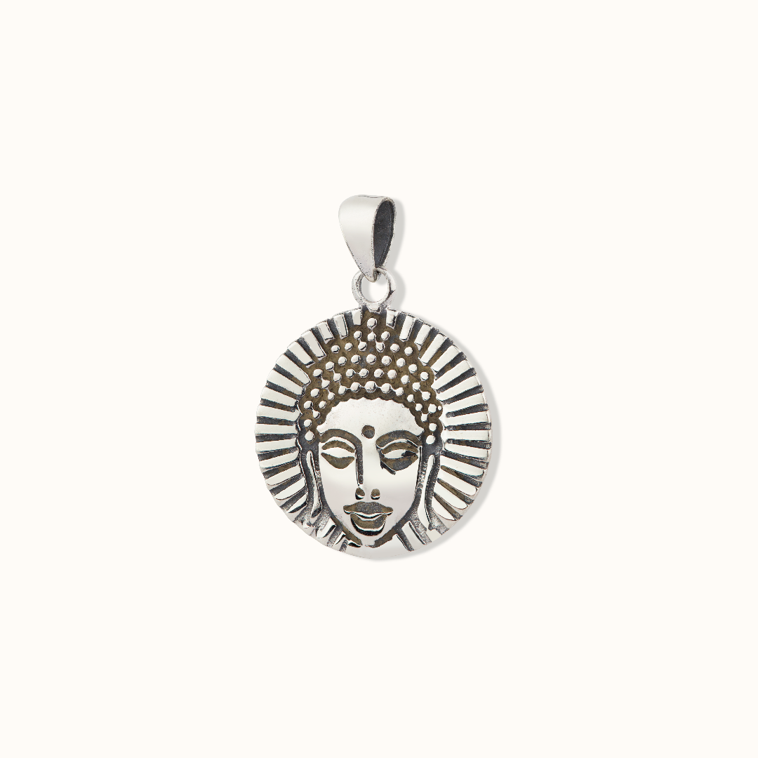 Buddha Charm Silber - Spirit of Liebs