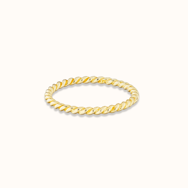 Twist Ring Golden