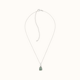 Gaia Aquamarin Charm Silber
