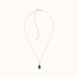 Gaia Apatit Charm Silber