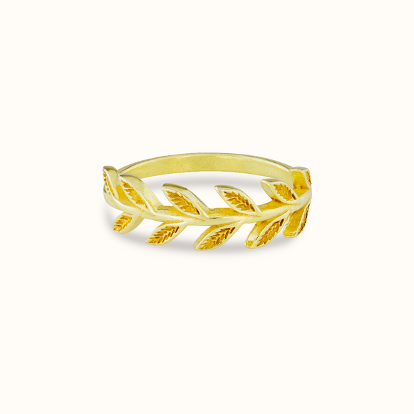 Laurel Ring Golden