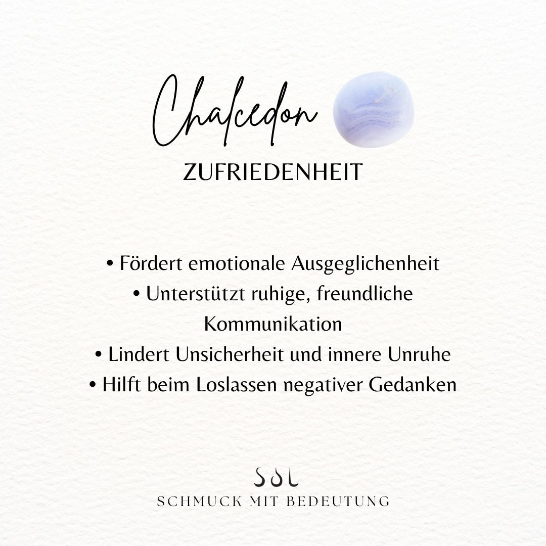 HAPPINESS Chalcedon Armband