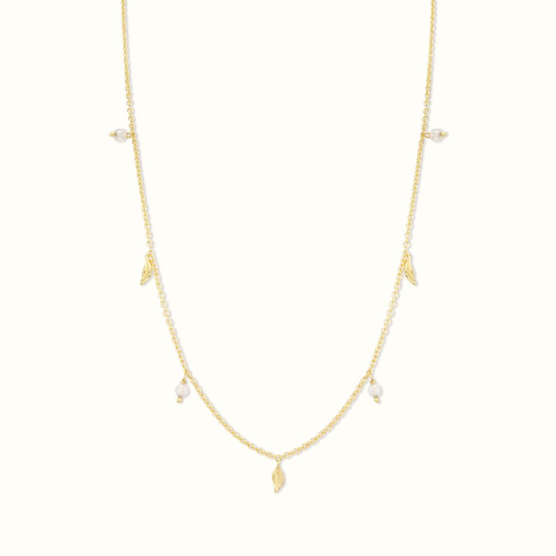 Juna Labradorit Kette Golden