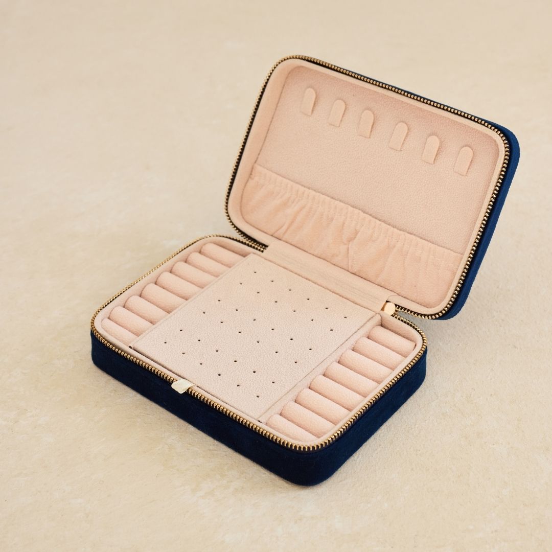 Lily Schmuckkästchen/ Reiseetui (navy)