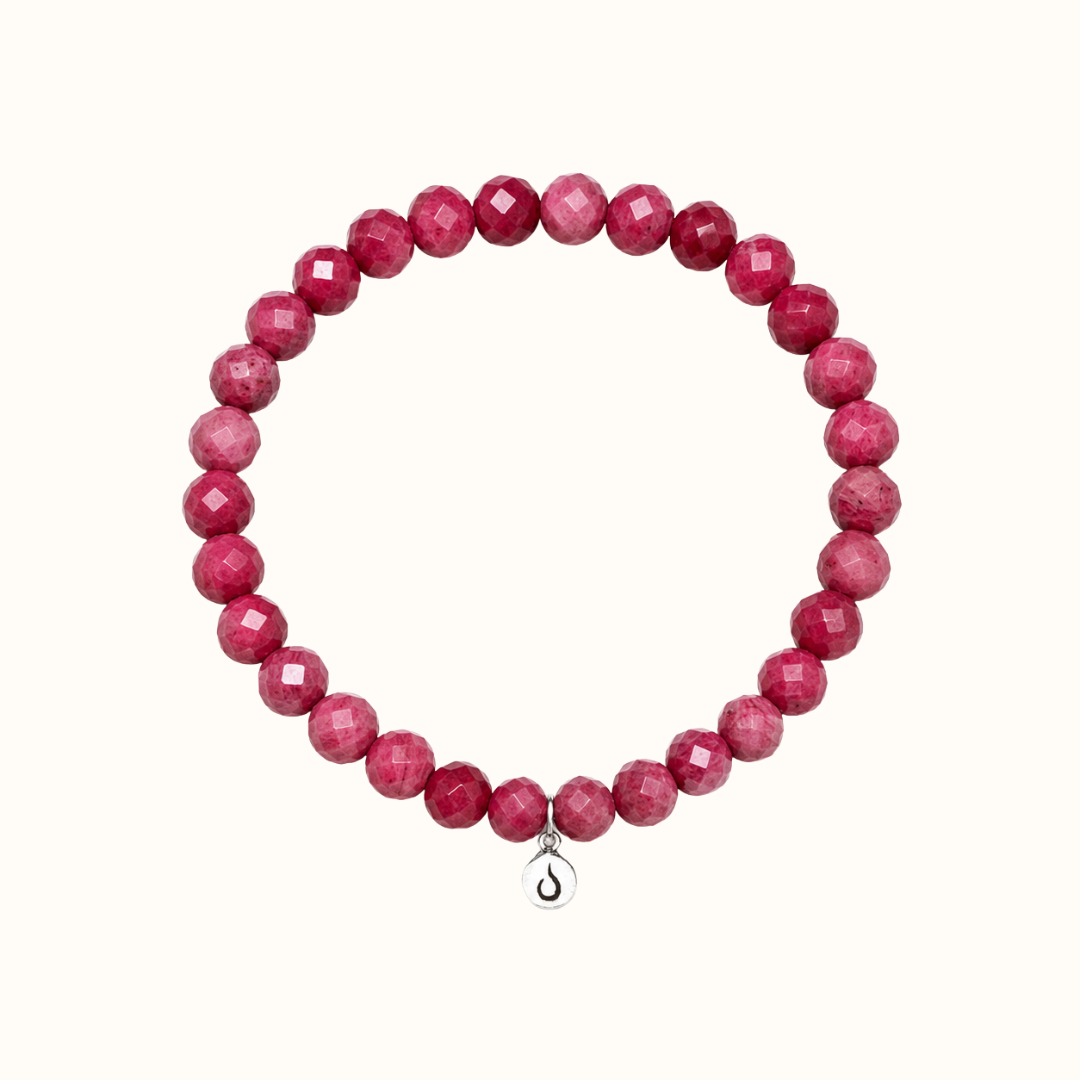 TRANSFORMATION Rhodonit Armband