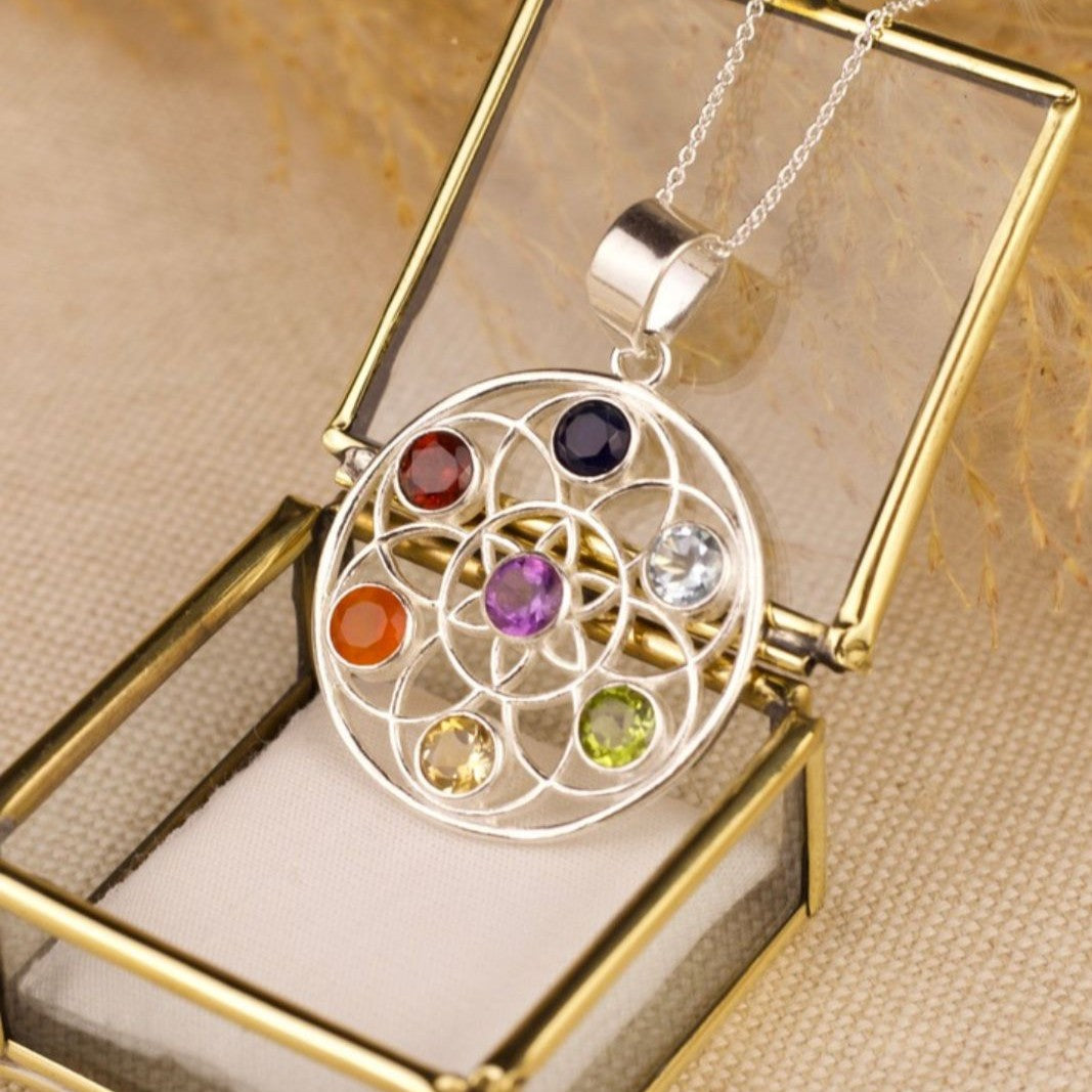 Samara Lebensblume Charm Silber (Limited Edition)