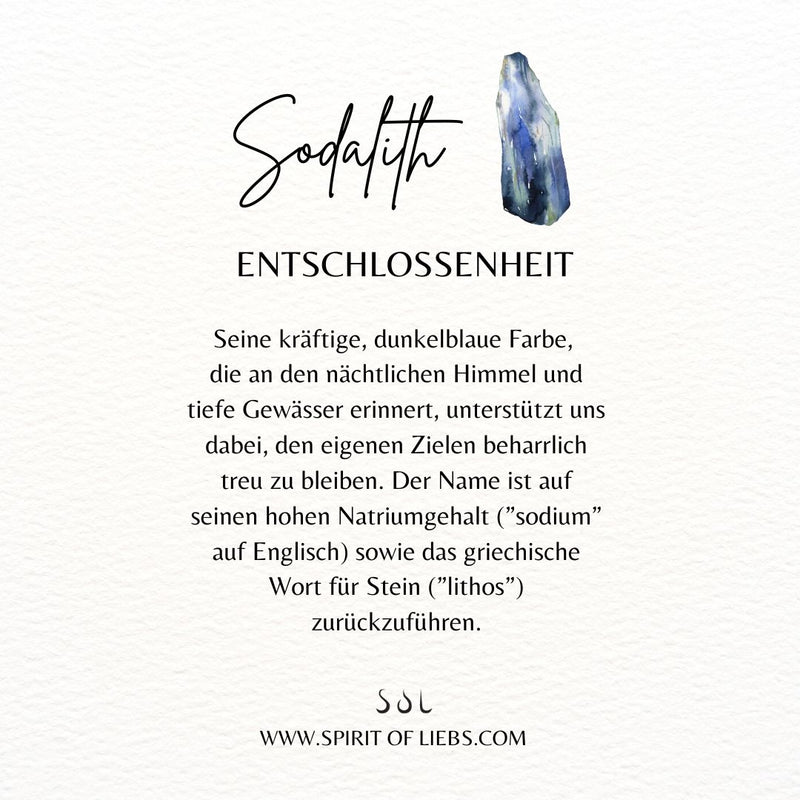Bold Sodalith Armband