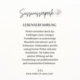 Sonnenaufgang Perle Ohrstecker Golden