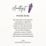 Fische Amethyst Ohrstecker Golden