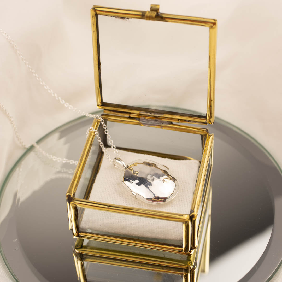 Anaya Medaillon Silber