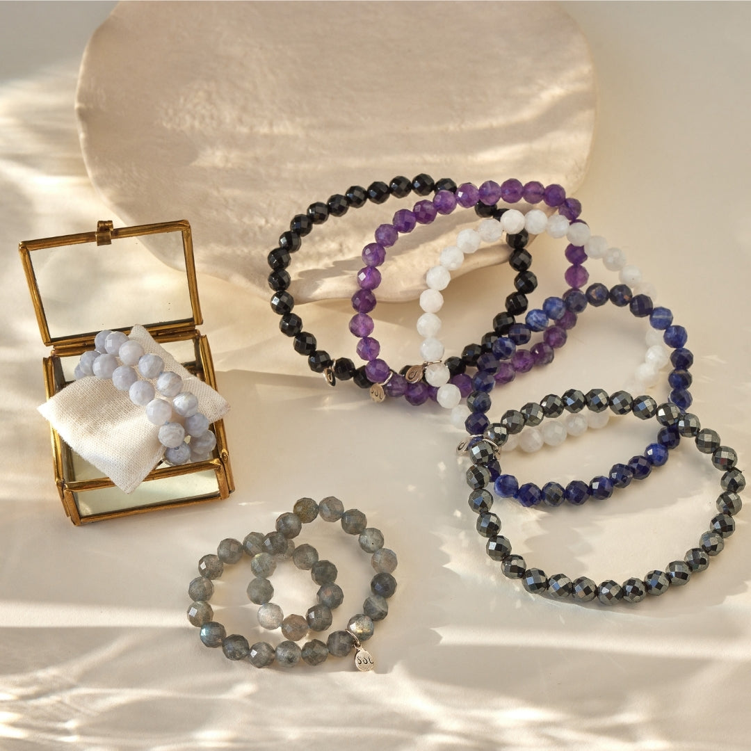 DETERMINATION Sodalith Armband