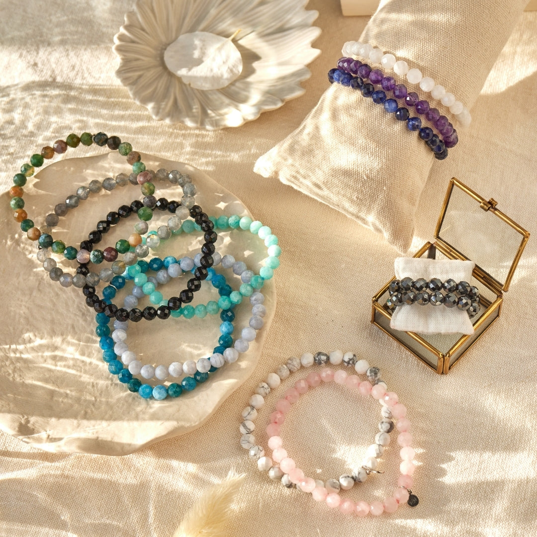 SELF-LOVE Rosenquarz Armband