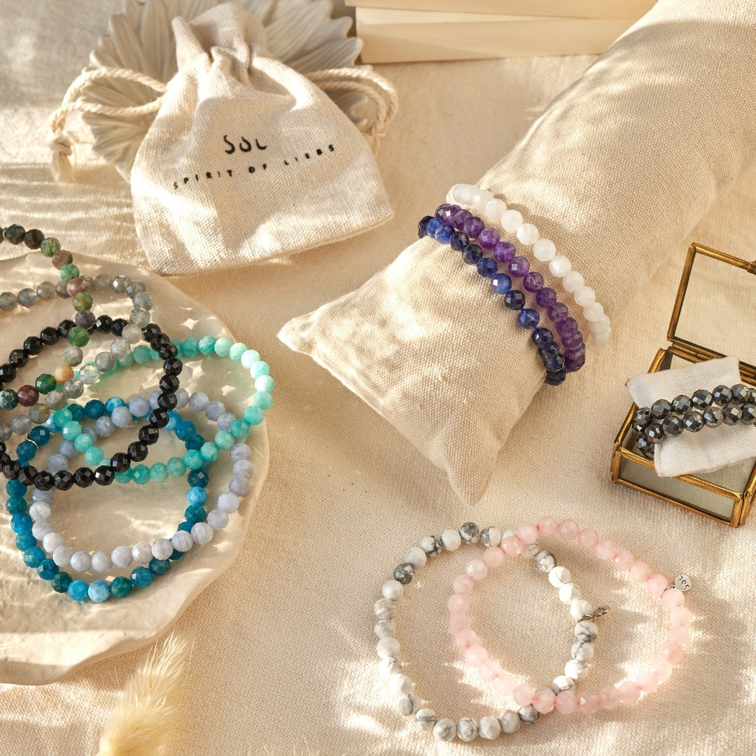 INNER PEACE Amethyst Armband