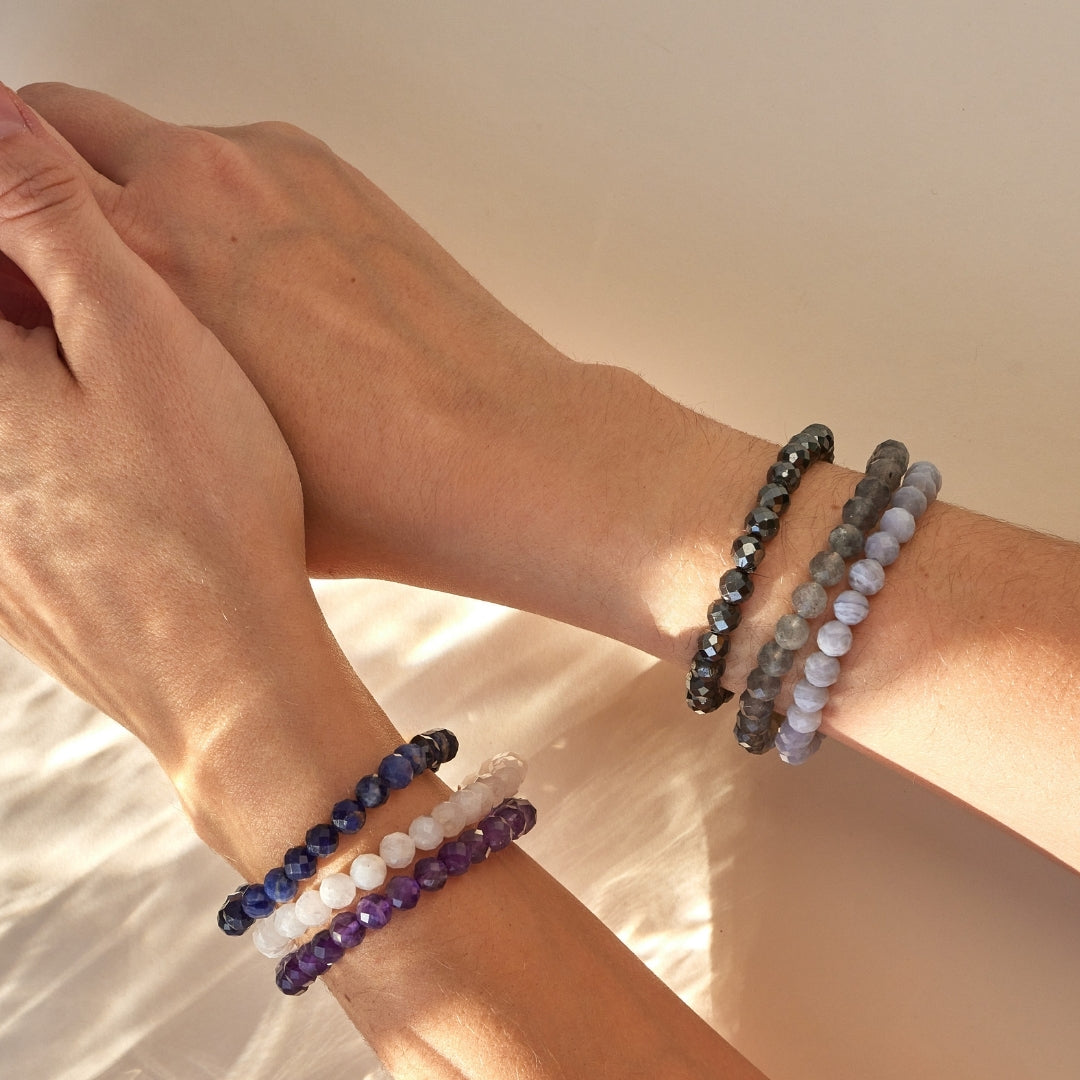 DETERMINATION Sodalith Armband