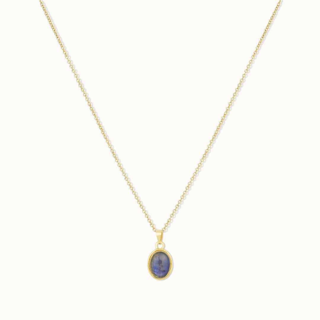Aylin Labradorit Charm Golden - Spirit of Liebs