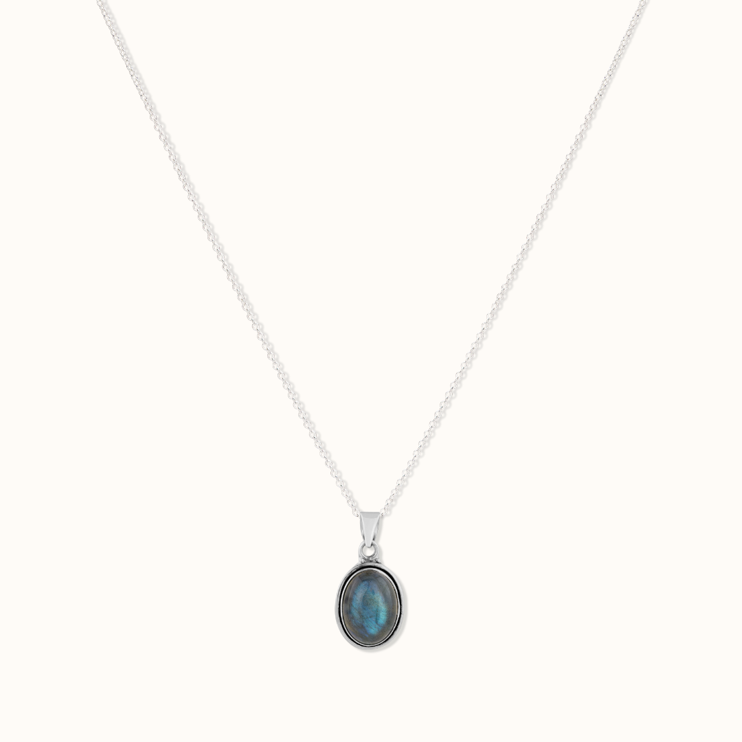 Aylin Labradorit Charm Silber - Spirit of Liebs