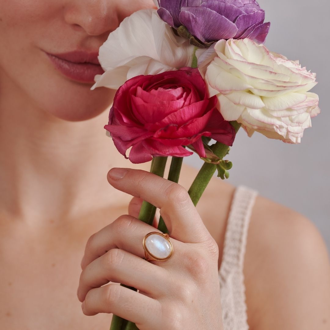 Aylin Mondstein Ring Golden