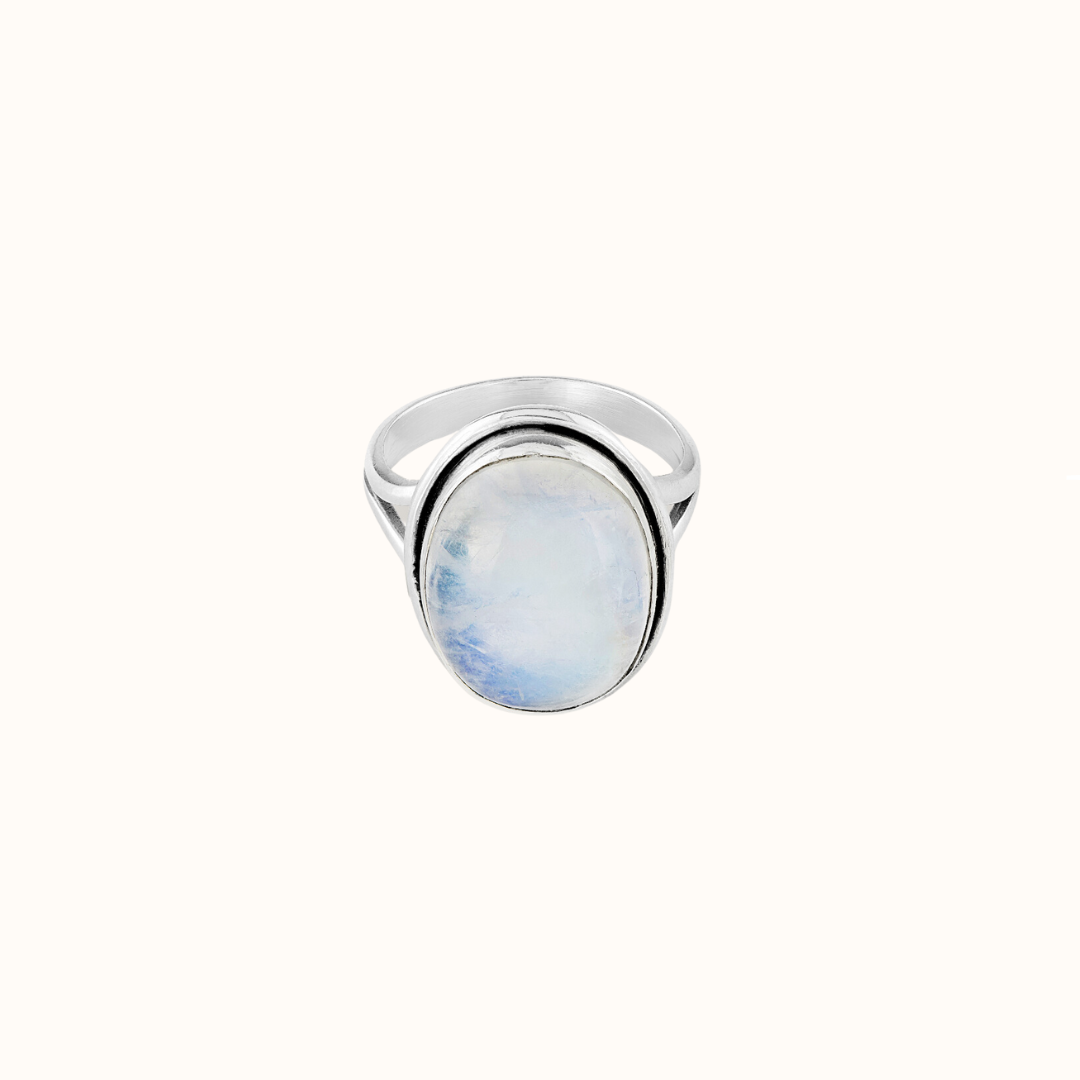 Aylin Mondstein Ring Silber - Spirit of Liebs